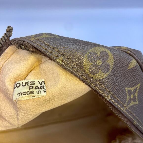 Louis Vuitton Trousse Toiletry 28 Travel Pouch Cosmetic Bag Clutch Vintage - Picture 13 of 14